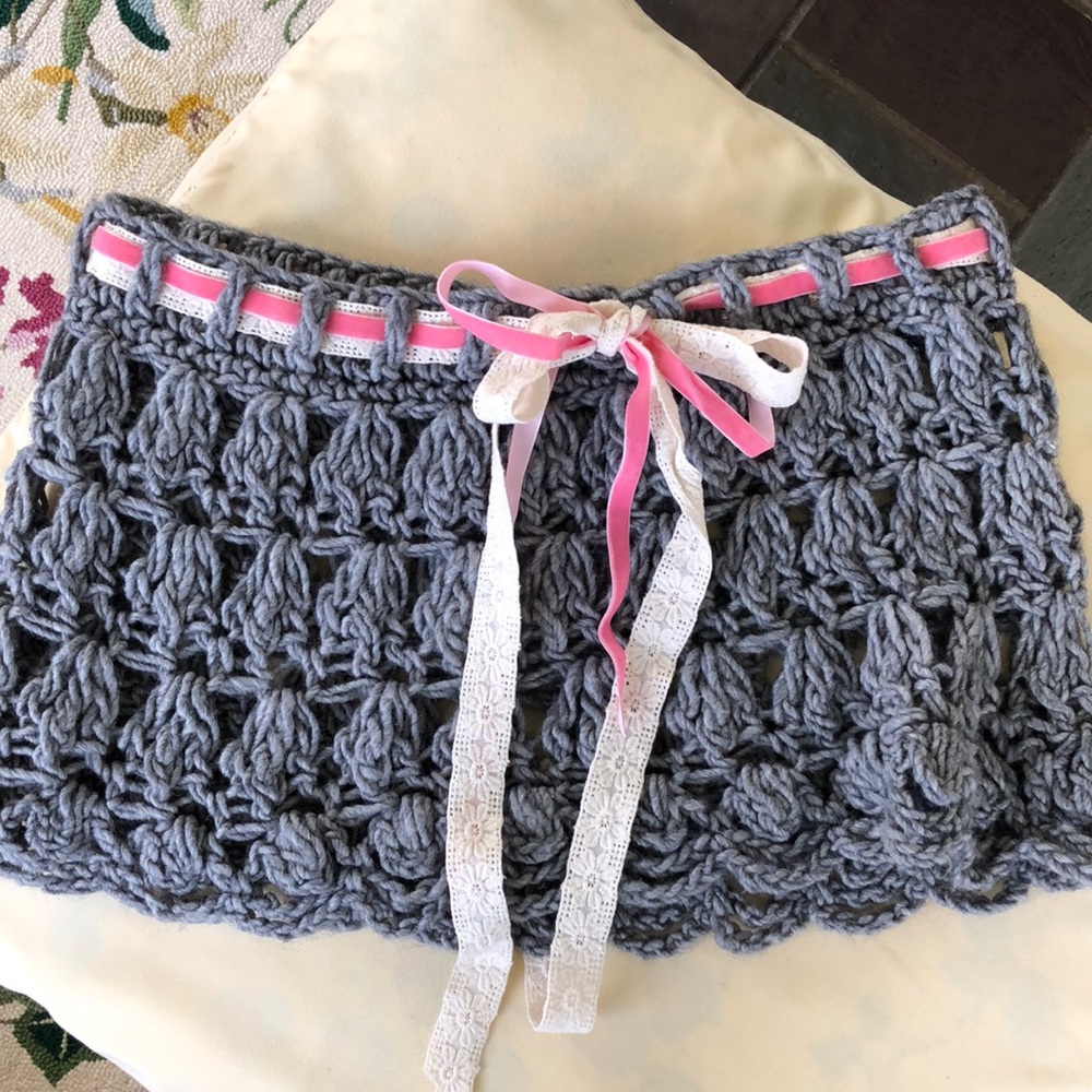 Gray wool shrug from Free People